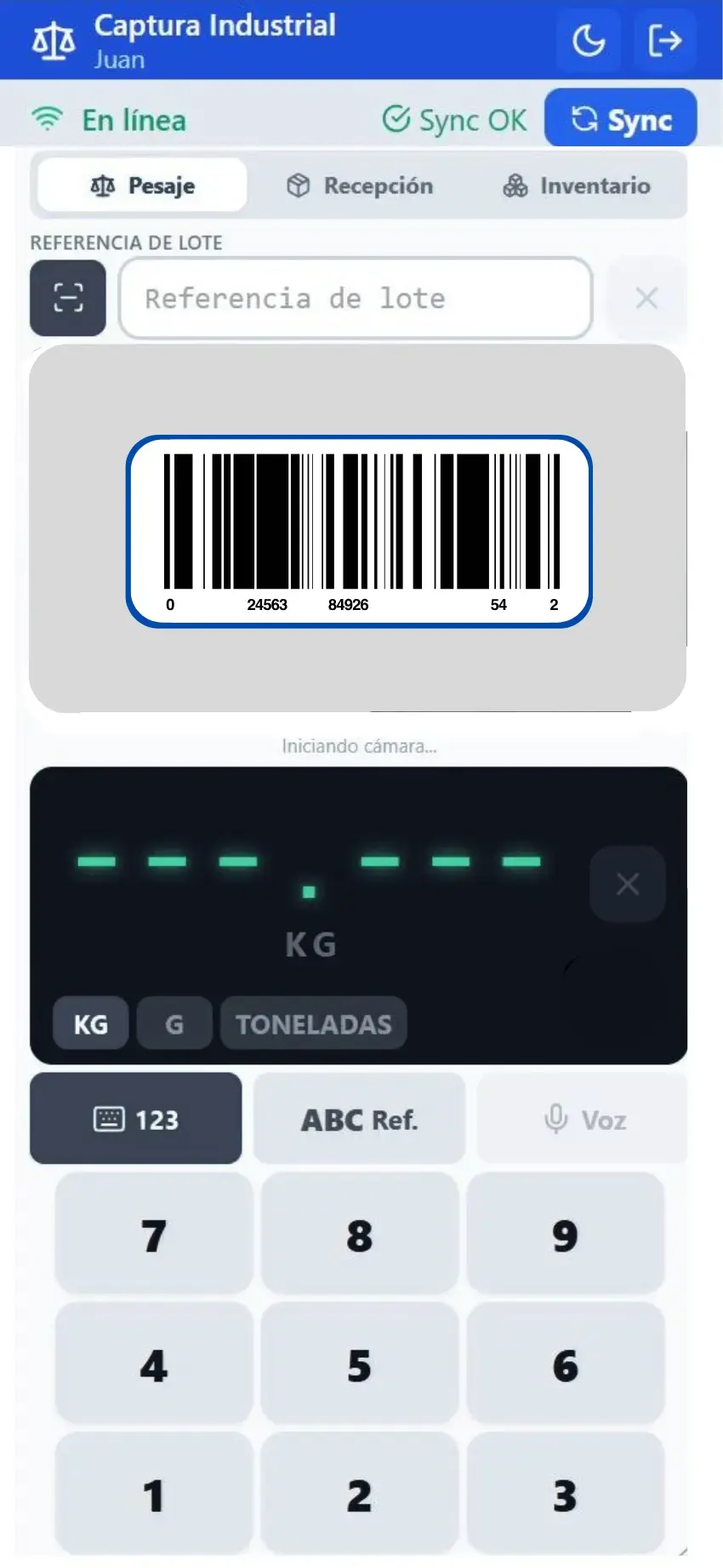 Captura de Inventario Inteligente 2
